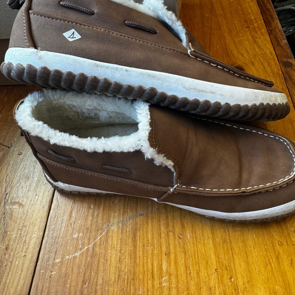 Sperry Boys fuzzy Brown Casual Shoes